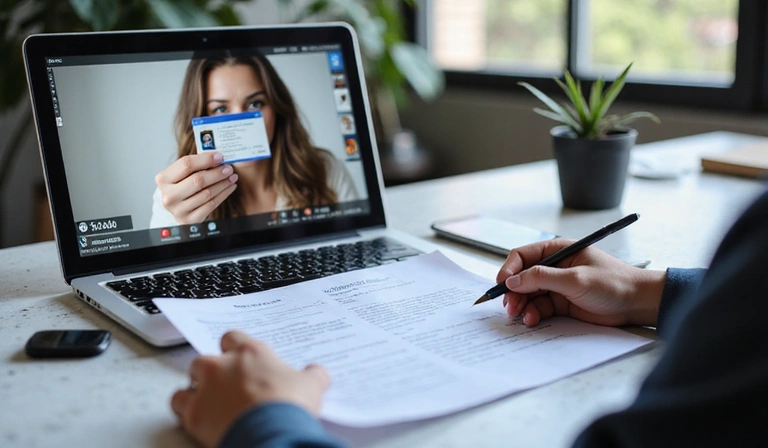 Digital notary process
